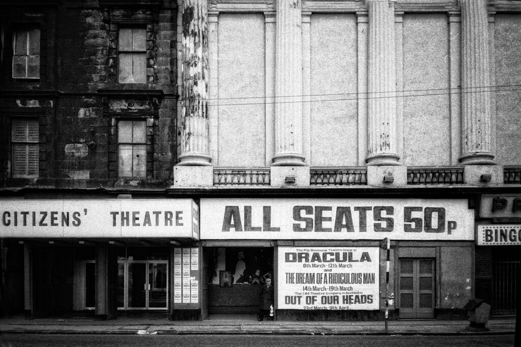 8-month tour UK & Europe ‘Dracula and Dream’ The Citizens Theatre - Glasgow 1976