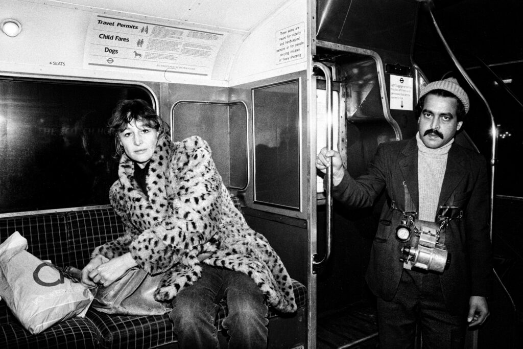 Homeward bound on the No 6 bus ‘The Ballista’ I.C.A - Meike London 1986 